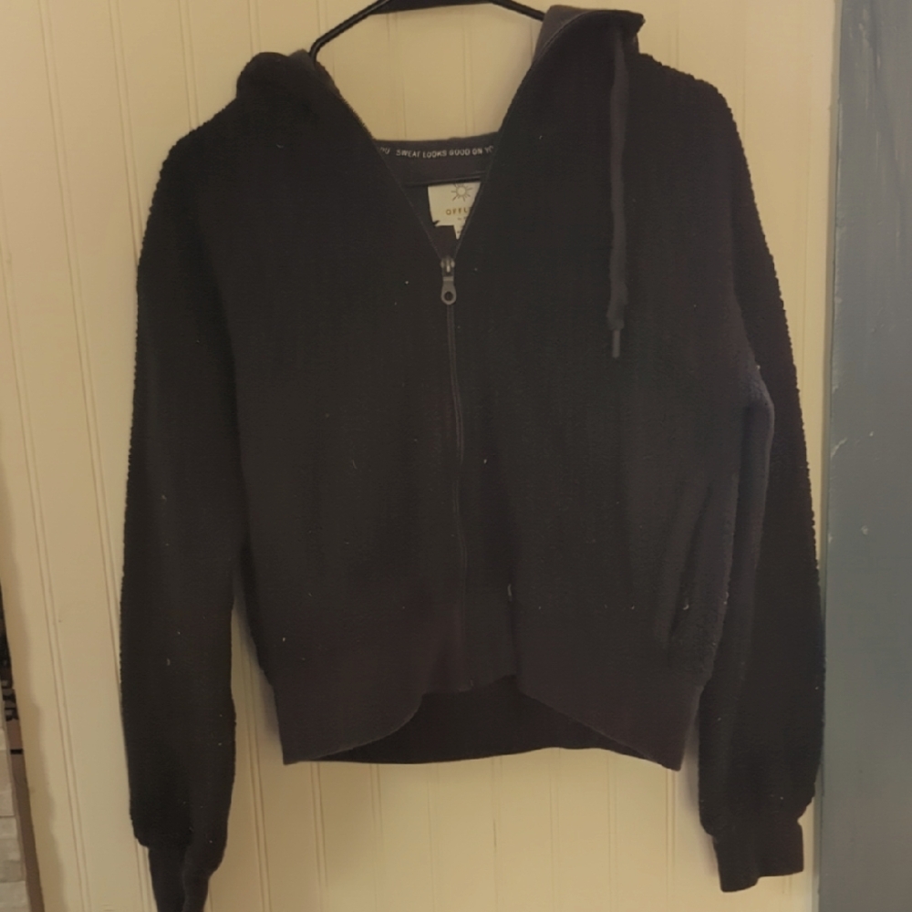 Cozy Brown Zip-Up Hoodie